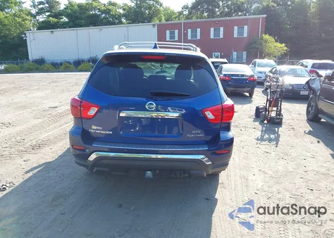 2019 Nissan Pathfinder Platinum z USA, uszkodzony, nr VIN 5N1DR2MM9KC624845